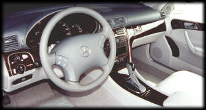 Mercedes C Class Wood Dash Kit and Wood Trim by B & I Trim Product Manufacturers