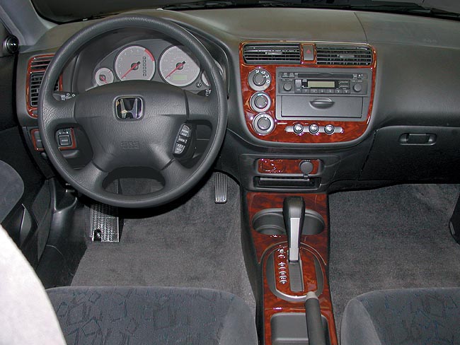 Honda Civic Wood Dash Kit by B&I