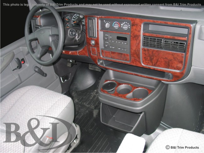 Chevrolet Fs Van Express / Gmc Fs Van Savana Wood Dash Kit by B&I