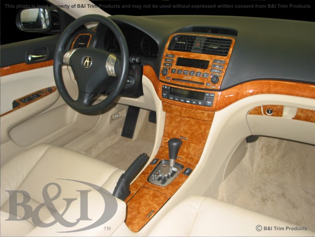 Acura Tsx Wood Dash Kit by B&I