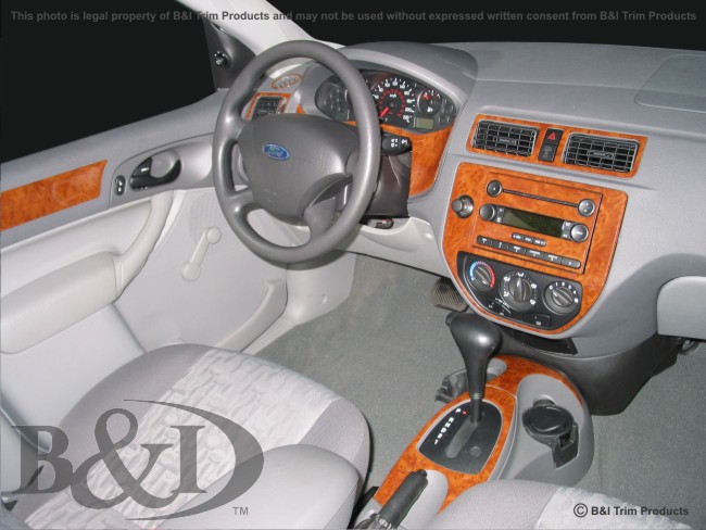 Ford Focus 05-2007 Wood Dash Kit by B&I