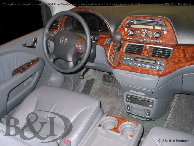 Honda Odyssey Wood Dash Kit by B&I