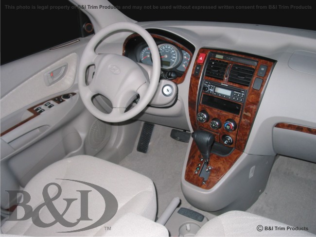 Hyundai Tuscon Wood Dash Kit by B&I