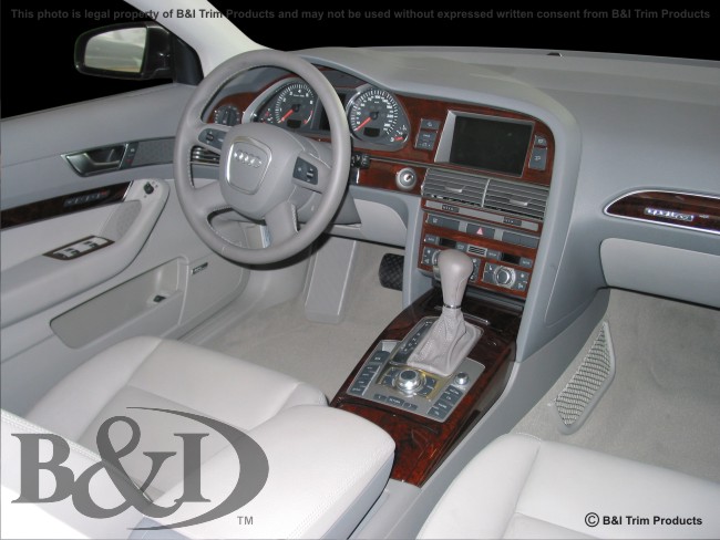 Audi A6 Wood Dash Kit by B&I