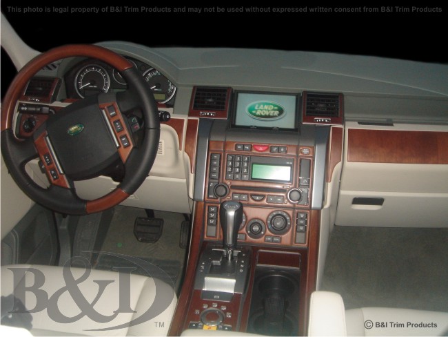L Rover Range Rover 06-up Wood Dash Kit by B&I