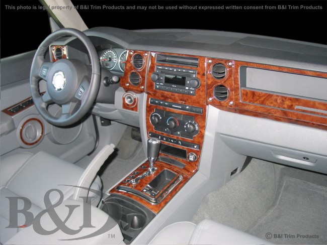 Jeep Commer Wood Dash Kit by B&I