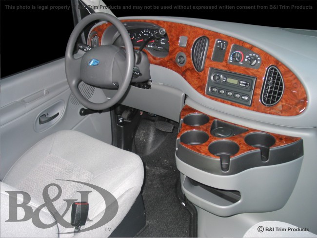 Ford E Series Wood Dash Kit by B&I