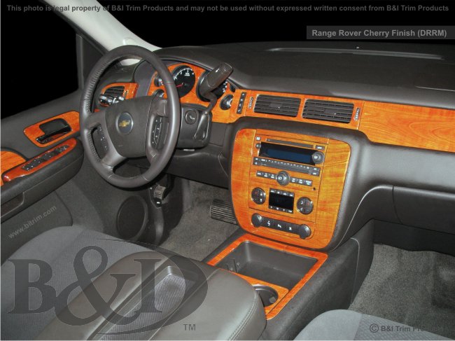 Chevrolet Tahoe Suburban Wood Dash Kit by B&I
