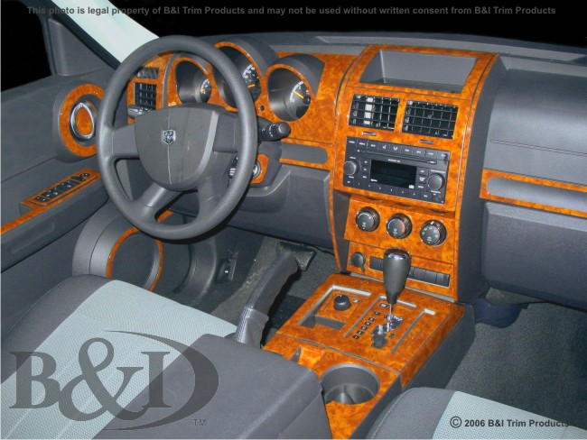 Dodge Nitro Wood Dash Kit by B&I