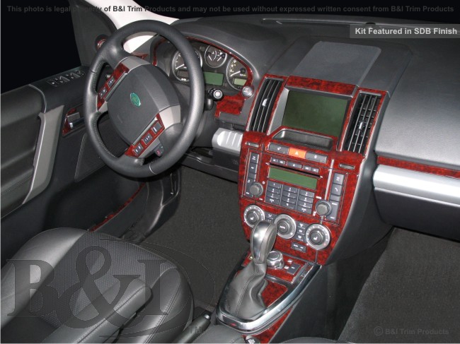 L Rover Lr2 08-up Wood Dash Kit by B&I