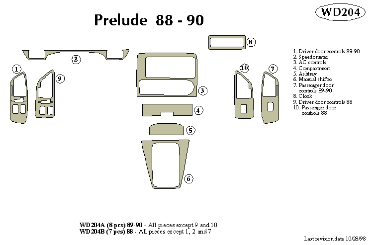 Honda Prelude 88-90