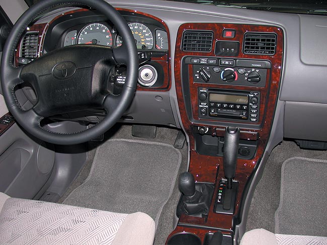 Toyota 4runner Wood Dash Kit by B&I