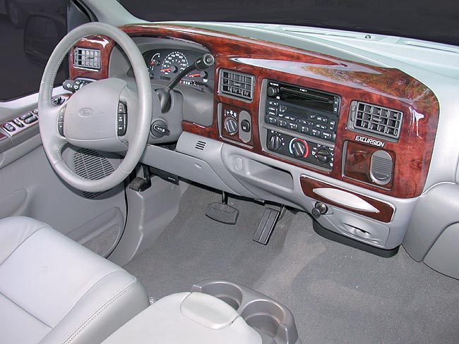 Ford Excursion Wood Dash Kit by B&I