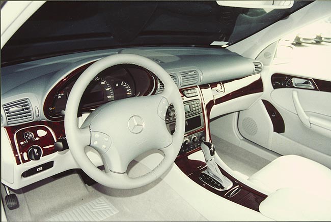 Mercedes C Class Wood Dash Kit by B&I