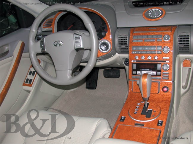Fiti G35 Wood Dash Kit by B&I