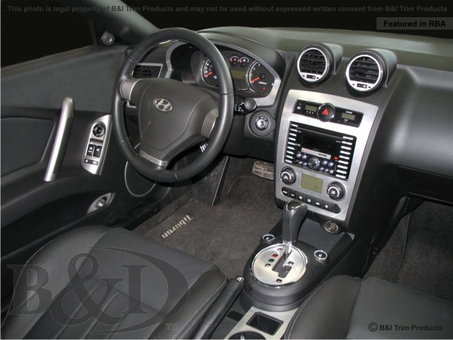 Hyundai Tiburon Wood Dash Kit by B&I