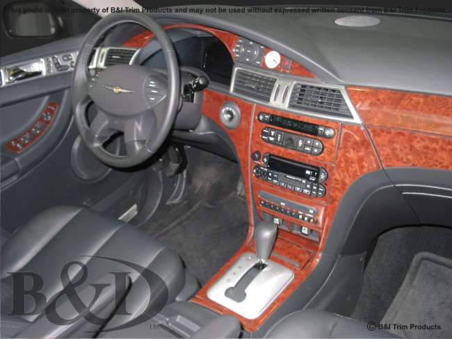 Chrysler Pacifica Wood Dash Kit by B&I