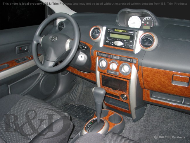 Toyota Scion Xa Wood Dash Kit by B&I