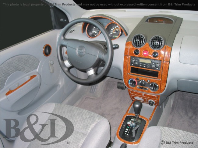 Chevrolet Aveo Wood Dash Kit by B&I