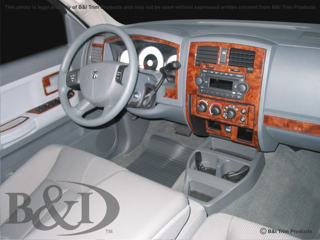Dodge Dakota Wood Dash Kit by B&I
