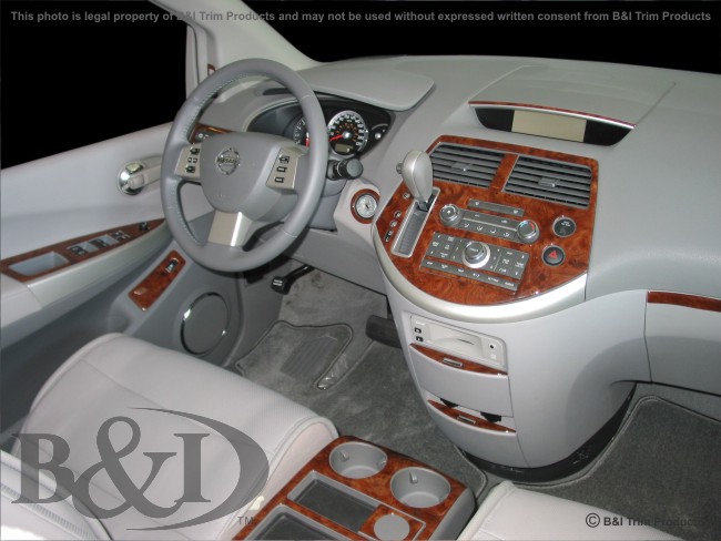 Nissan Quest Wood Dash Kit by B&I