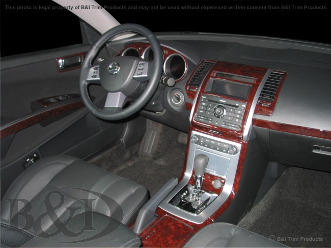 Nissan Maxima Wood Dash Kit by B&I