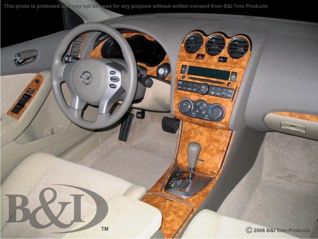 Nissan Altima Wood Dash Kit by B&I
