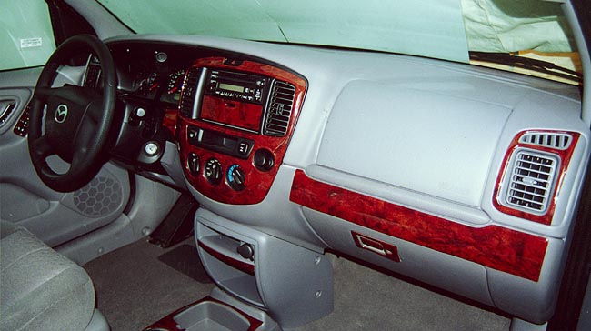 Mazda Tribute Wood Dash Kit by B&I