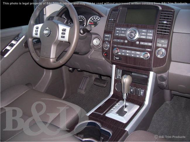 Nissan Pathfder Wood Dash Kit by B&I