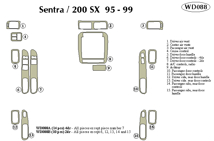 Nissan Sentra / Dash Kit by B&I